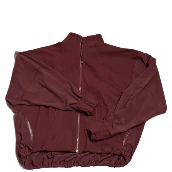 Lululemon Athletica Burgundy Jacket Womens EUC - Picture 1 of 5